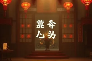 《第七号档案室》画面：堆满档案盒的长桌与一盏台灯
